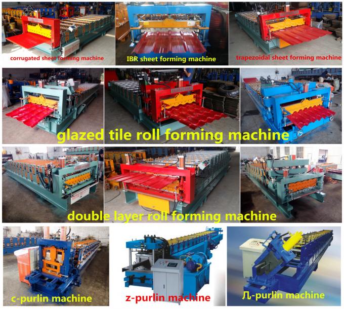 Mesin bending dingin Xindingli / Baja Dingin Profil lantai decking roll forming machine 915