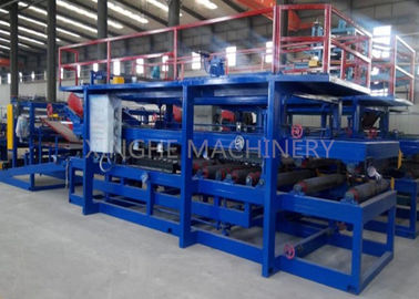 Cina PPGI Coil Steel Roll Forming Machine, Mesin Penggilingan Tile Roll Listrik pemasok