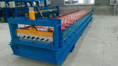 Cina 4.0kw Automatic Roll Forming Machines Untuk 0,40 - 0,80 Mm Tebal Material pemasok