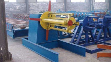 Cina Roll Rolling Control Komputer Production Line 1.5KW Hydraulic Uncoiler Machine pemasok