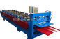 PPGI Steel Double Layer Roll Membentuk Mesin Untuk Pembuatan Panel Dinding Pabrik pemasok