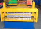 PPGI Steel Double Layer Roll Membentuk Mesin Untuk Pembuatan Panel Dinding Pabrik pemasok