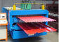 Galvanized Metal Double Layer Roofing Sheet Roll Forming Machine / Roll Mantan Mesin pemasok